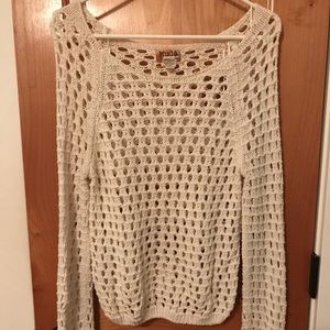 Women's Fishnet Sweater